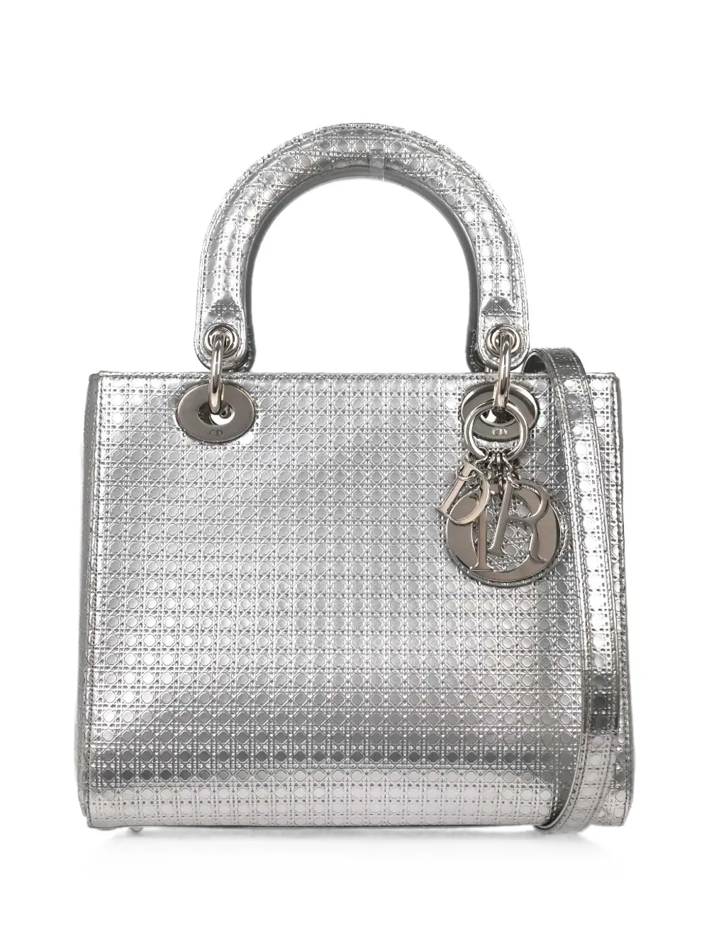 Christian Dior Pre-Owned 2015 Lady Dior two-way handbag - Silber