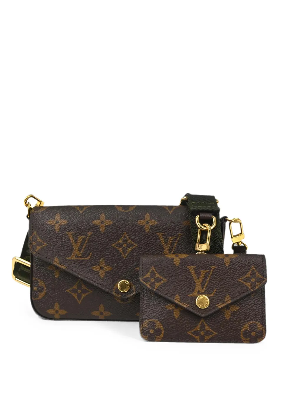 Louis Vuitton Pre-Owned 2010-2020s Félicie Strap & Go Monogram shoulder bag - Marrone