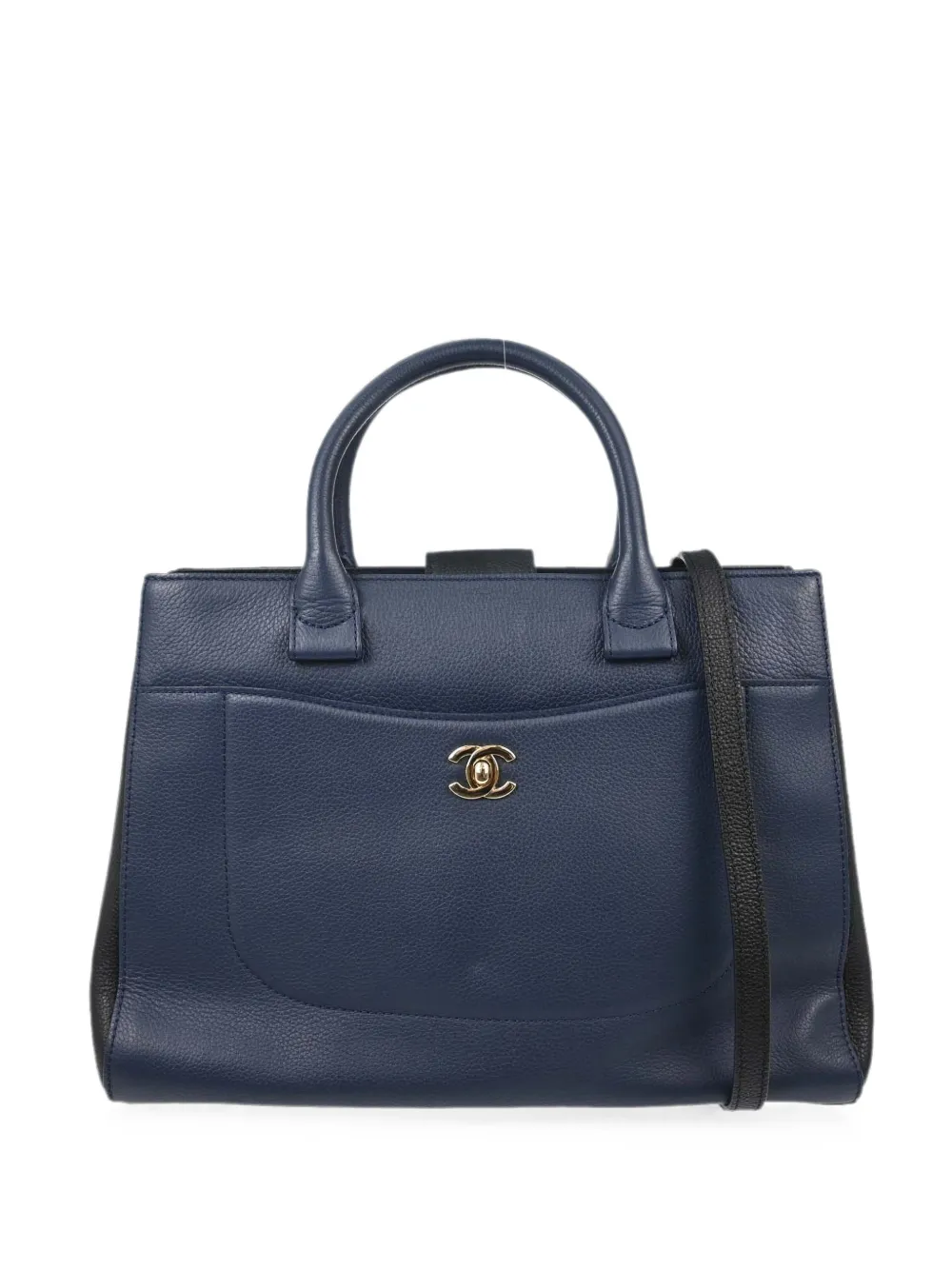 CHANEL Pre-Owned 2017 Neo Executive Cerf tote bag - Blu