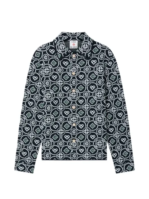 Casablanca Icon monogram long sleeve shirt