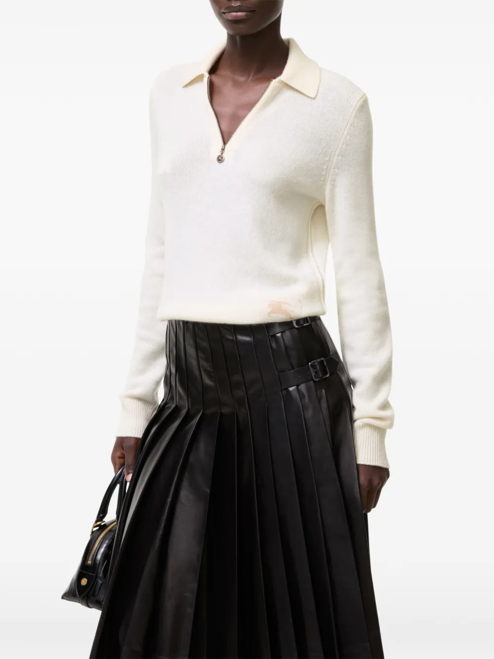 Burberry Kasjmier poloshirt Beige