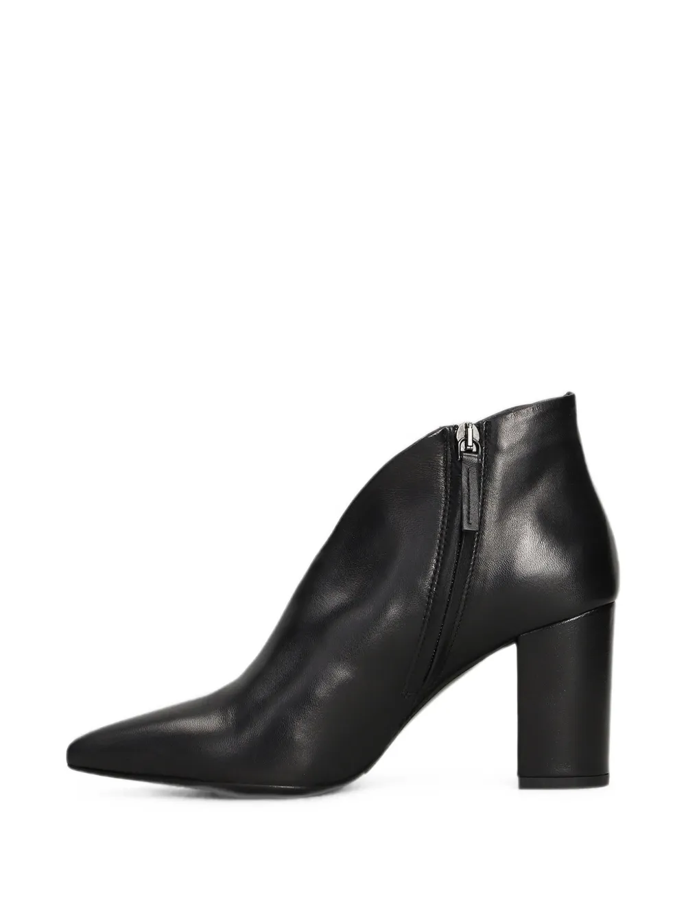 The Seller pointed-toe V-cut boots Zwart