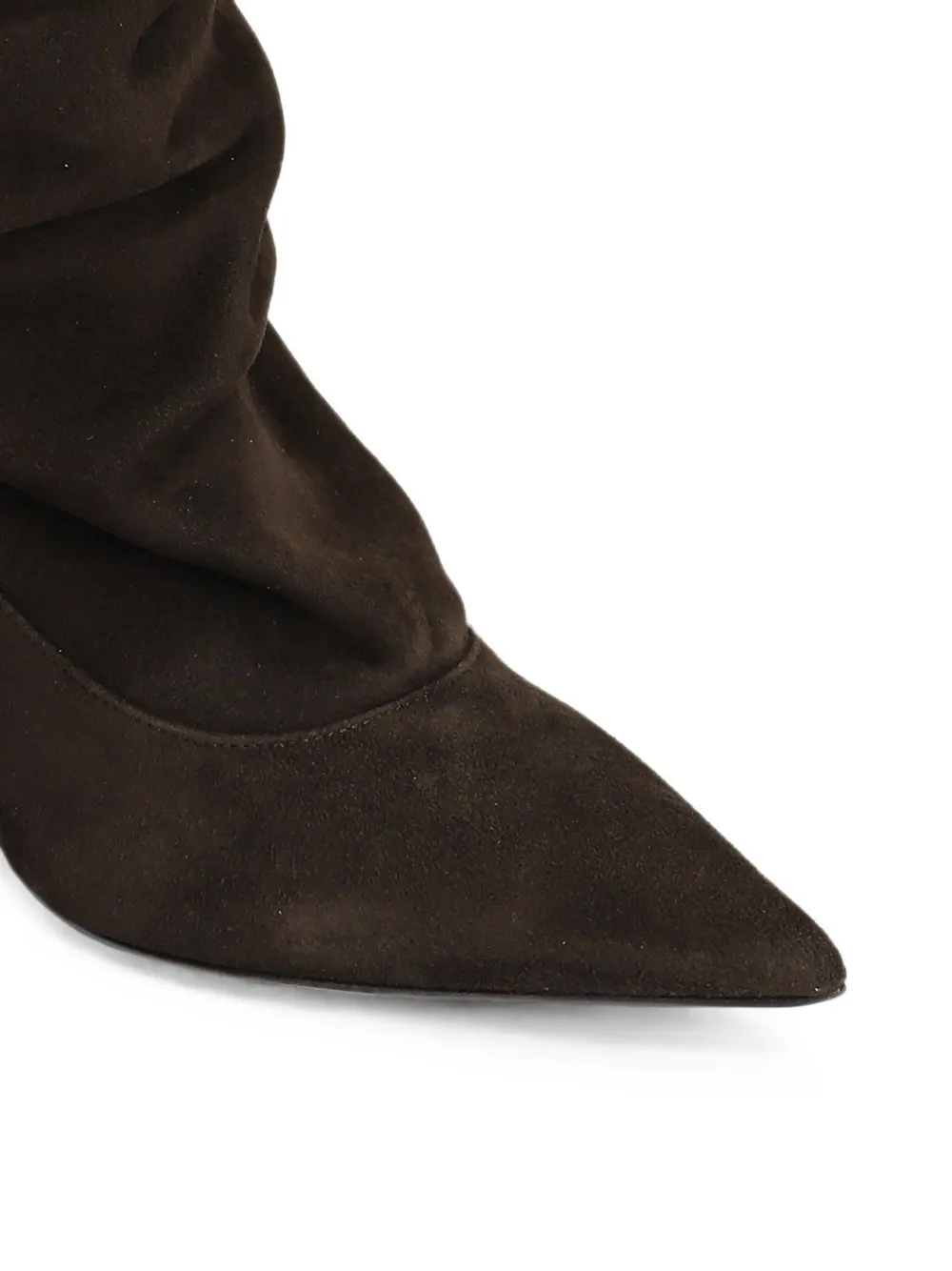 The Seller pointed-toe suede ankle boots Bruin