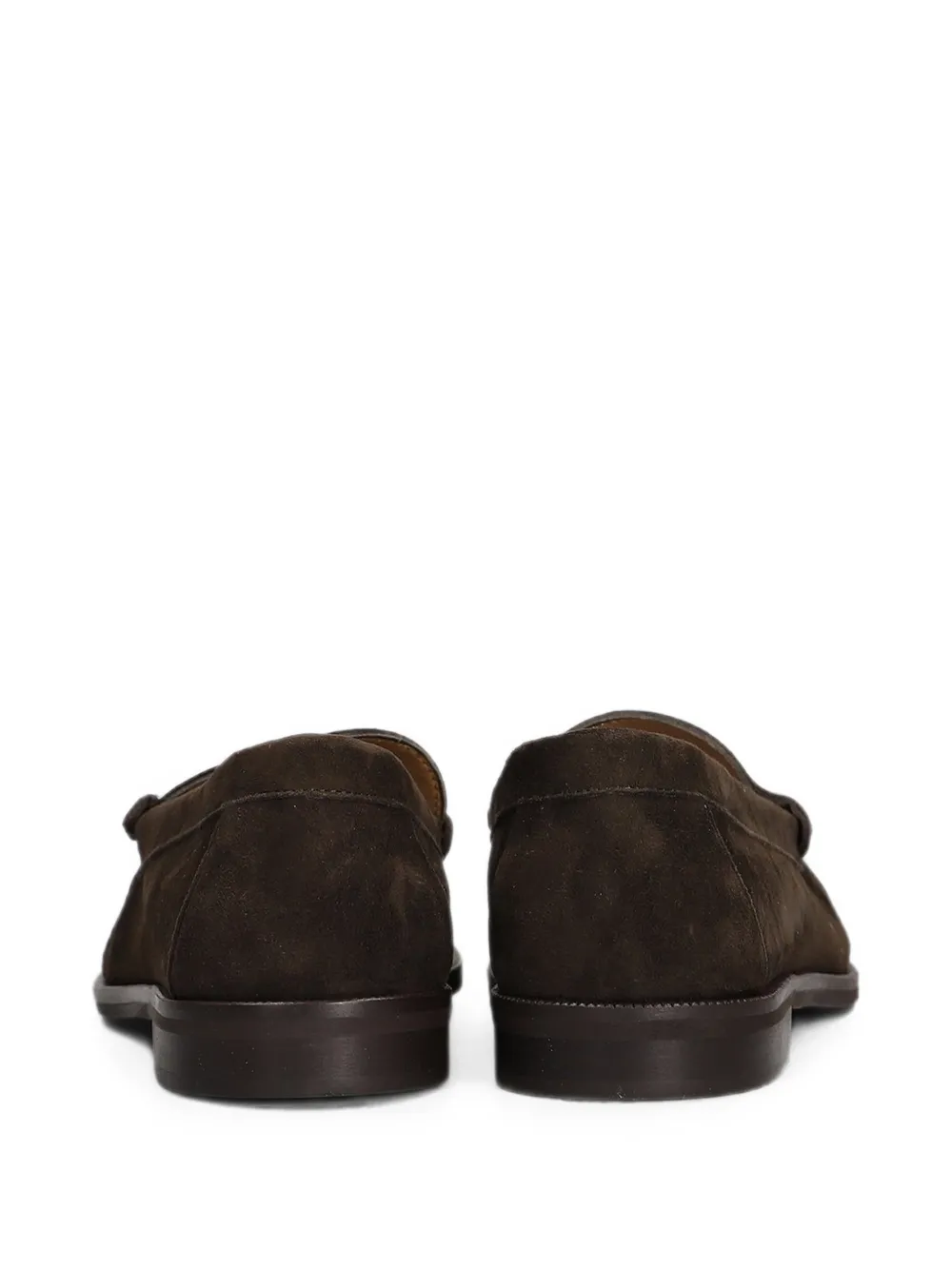 Julie Dee suede slip-on loafers Bruin