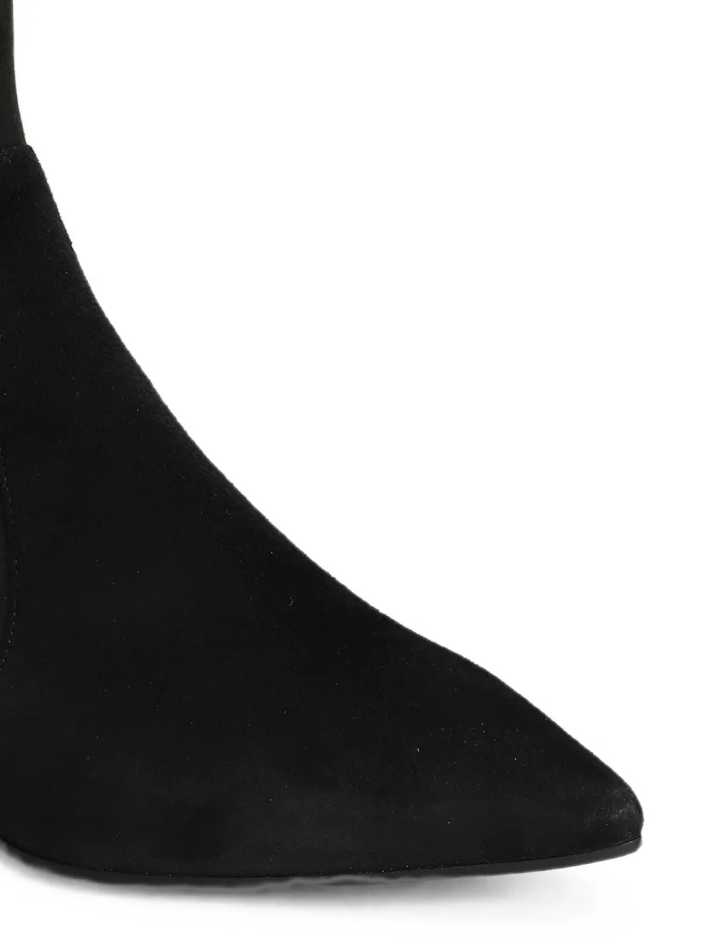 The Seller pointed-toe kitten-heel ankle boots Zwart