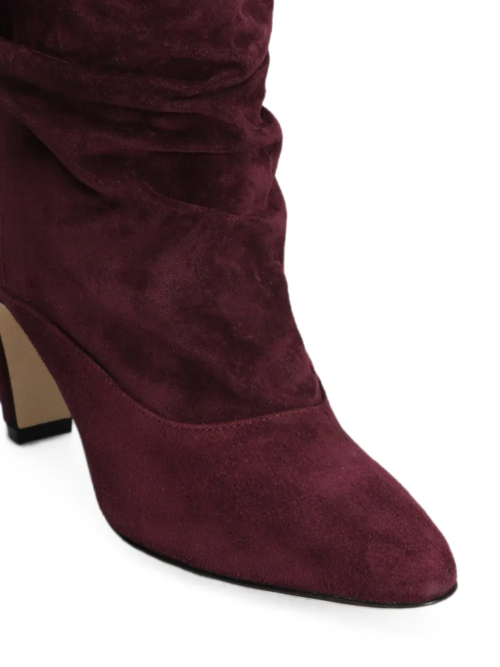 The Seller suede ankle boots Rood