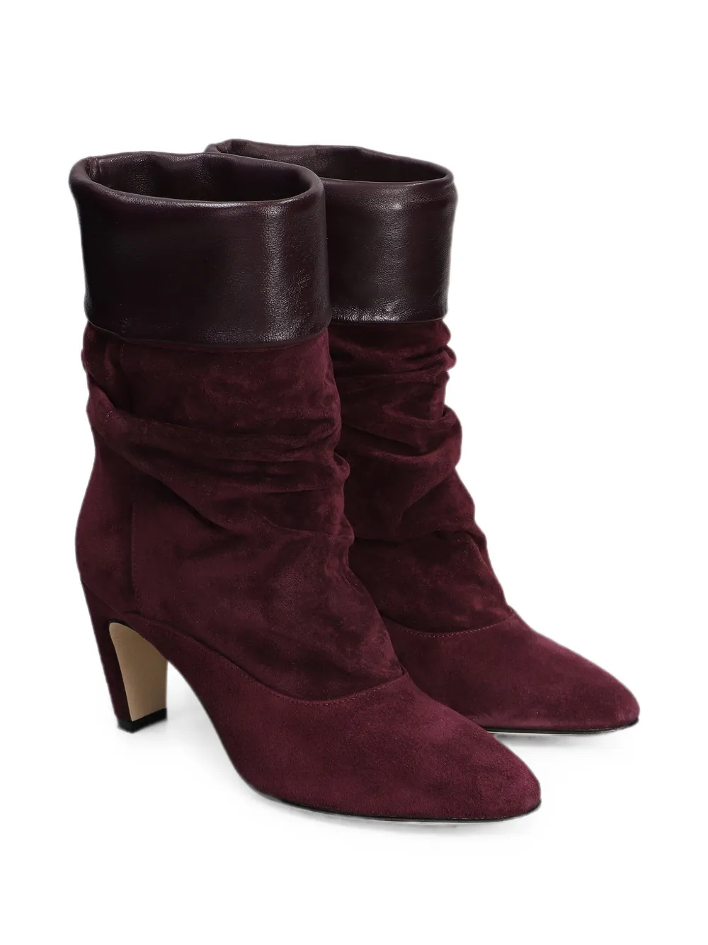 The Seller suede ankle boots Rood
