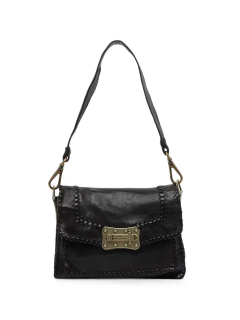 Campomaggi Agnese whipstitch-trim shoulder bag