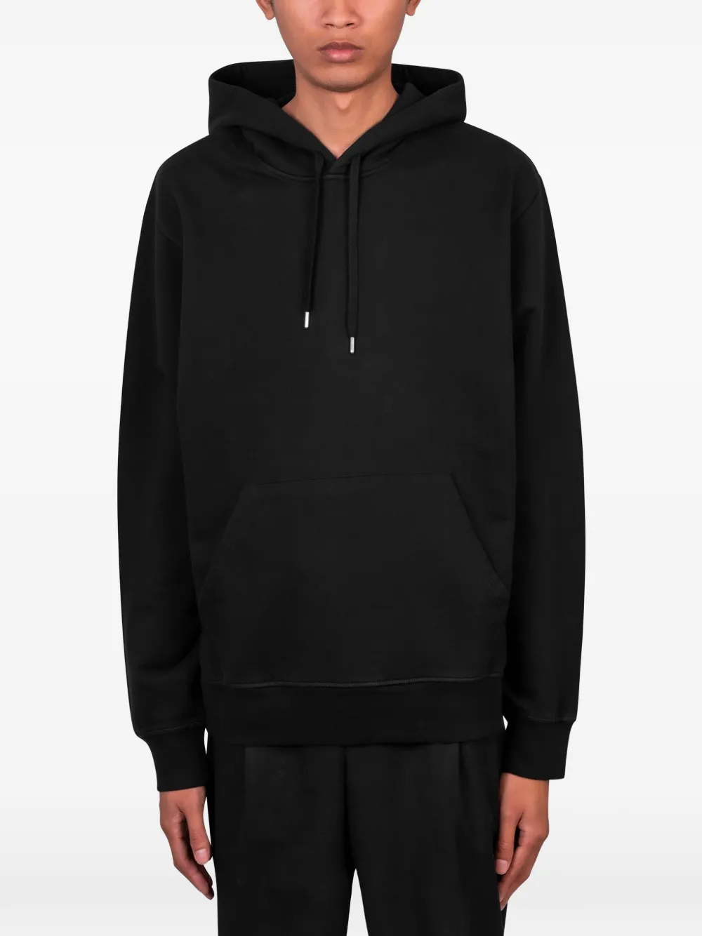 Arte Antwerp City Hoodie mit Quittungs-Print - Schwarz
