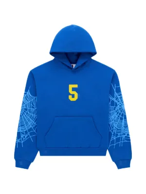 SP5DER OG WEB V2 Hoodie | Blue | FARFETCH