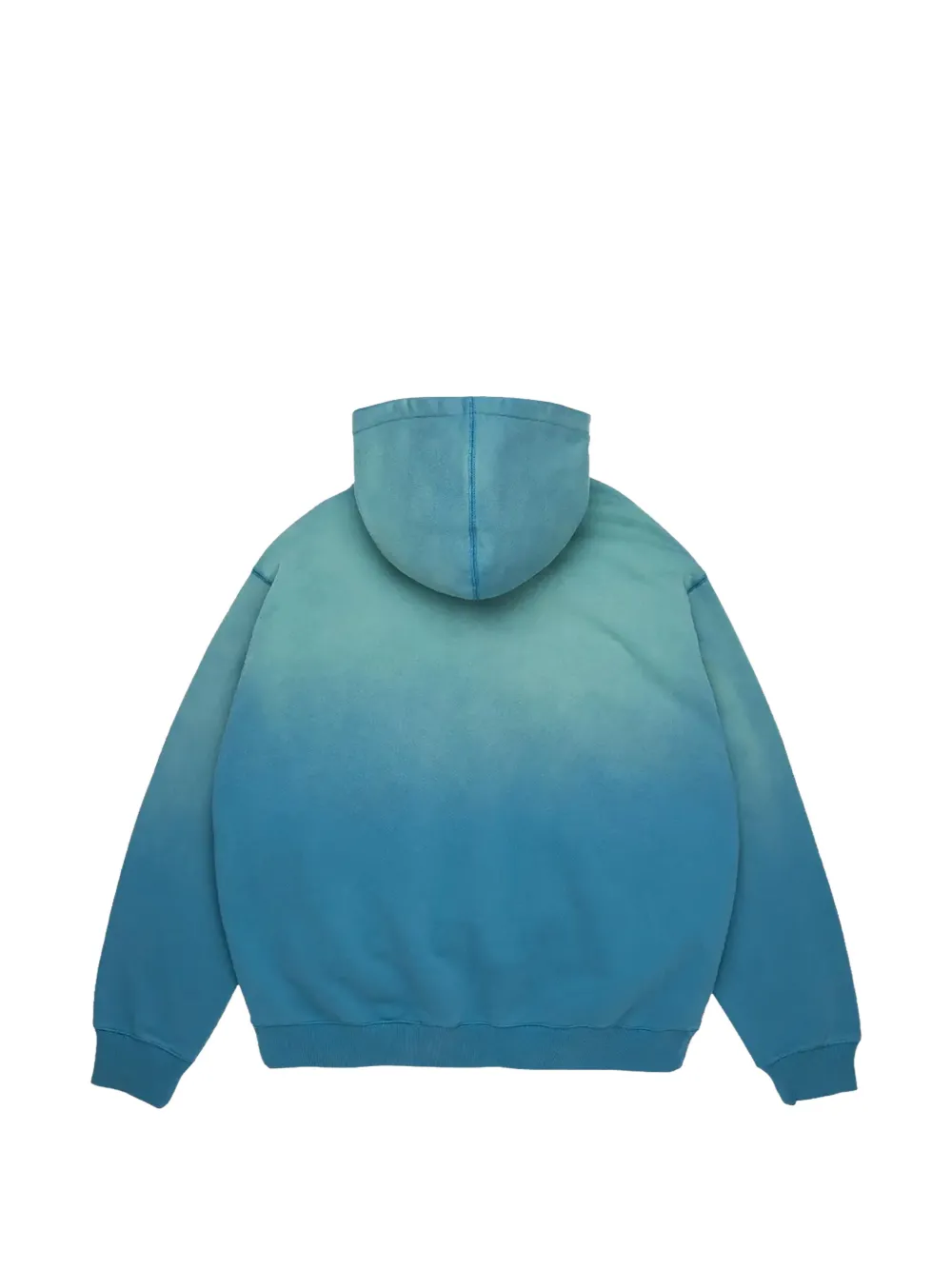 Denim Tears Peace Wreath hoodie met rits Blauw
