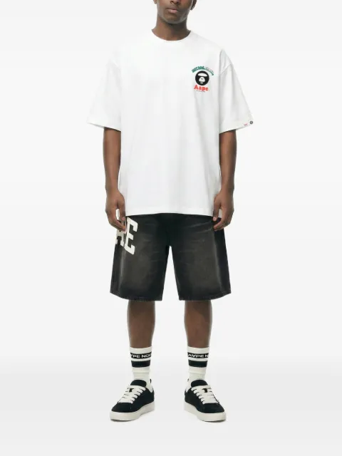 AAPE BY *A BATHING APE® x Jun Oson Moonface T-shirt