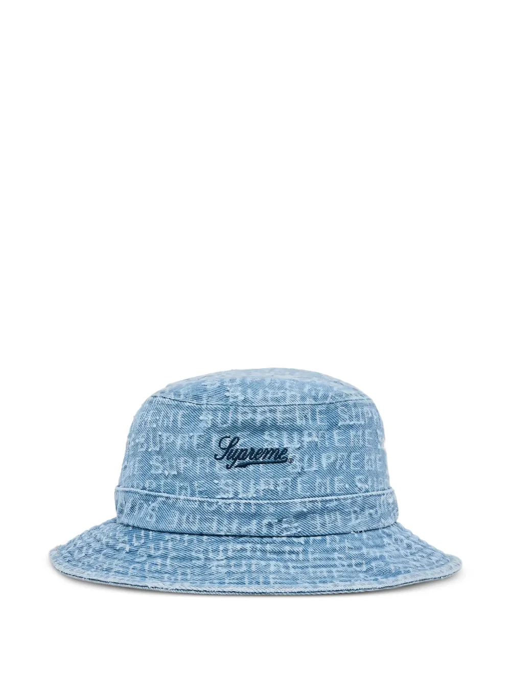 Supreme Needle Punch bucket hat - Bleu