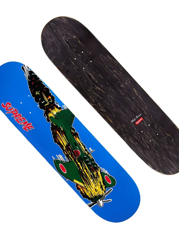 Supreme Jet graphic-print Skateboard Deck | ブルー | FARFETCH JP