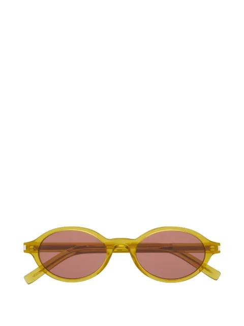 Saint Laurent Jeanne oval-frame sunglasses