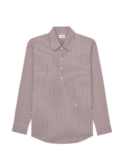 Saint Laurent Cassandre striped shirt
