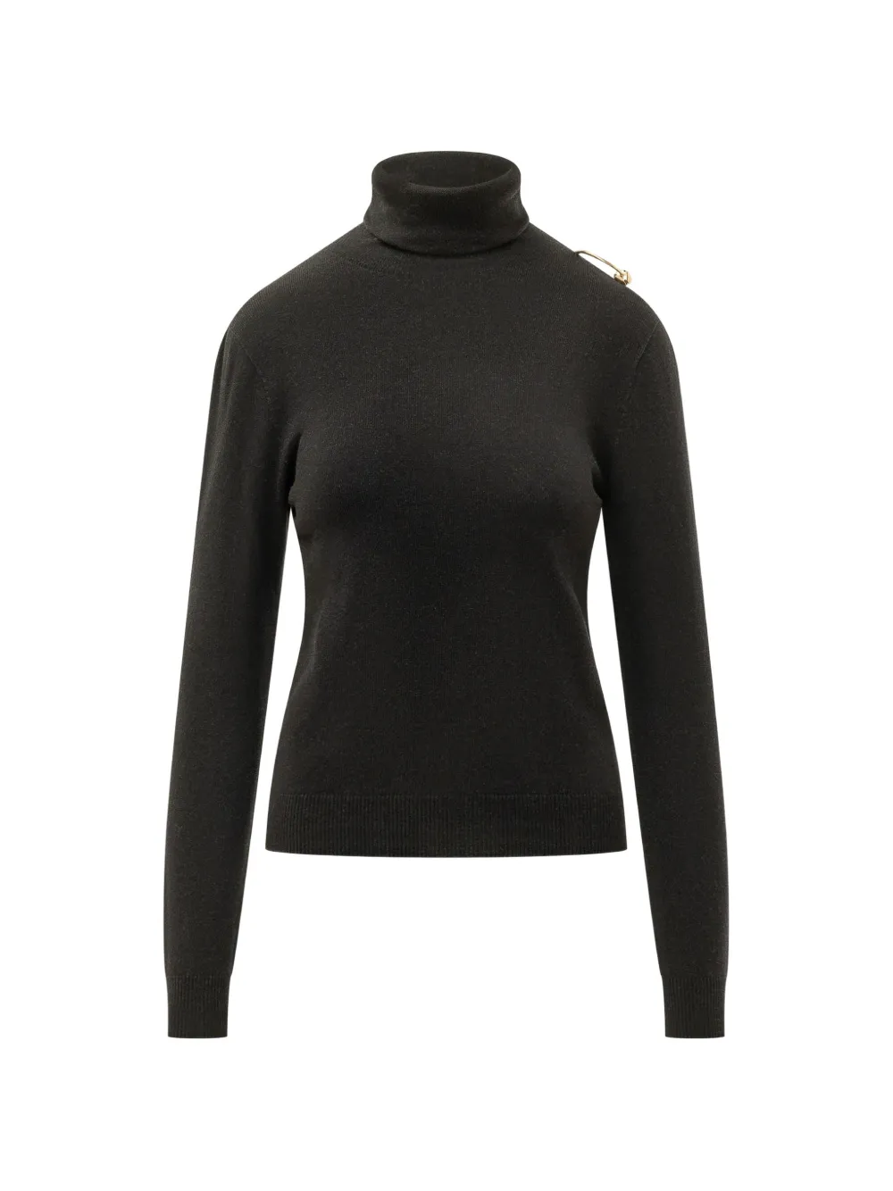 Alberta Ferretti embellished high-neck sweater