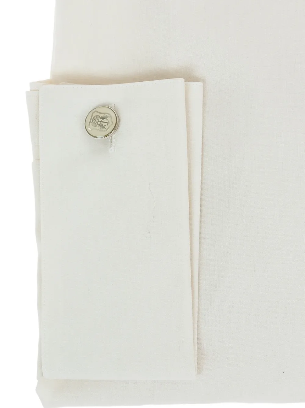 Corneliani slim-fit cotton shirt Wit