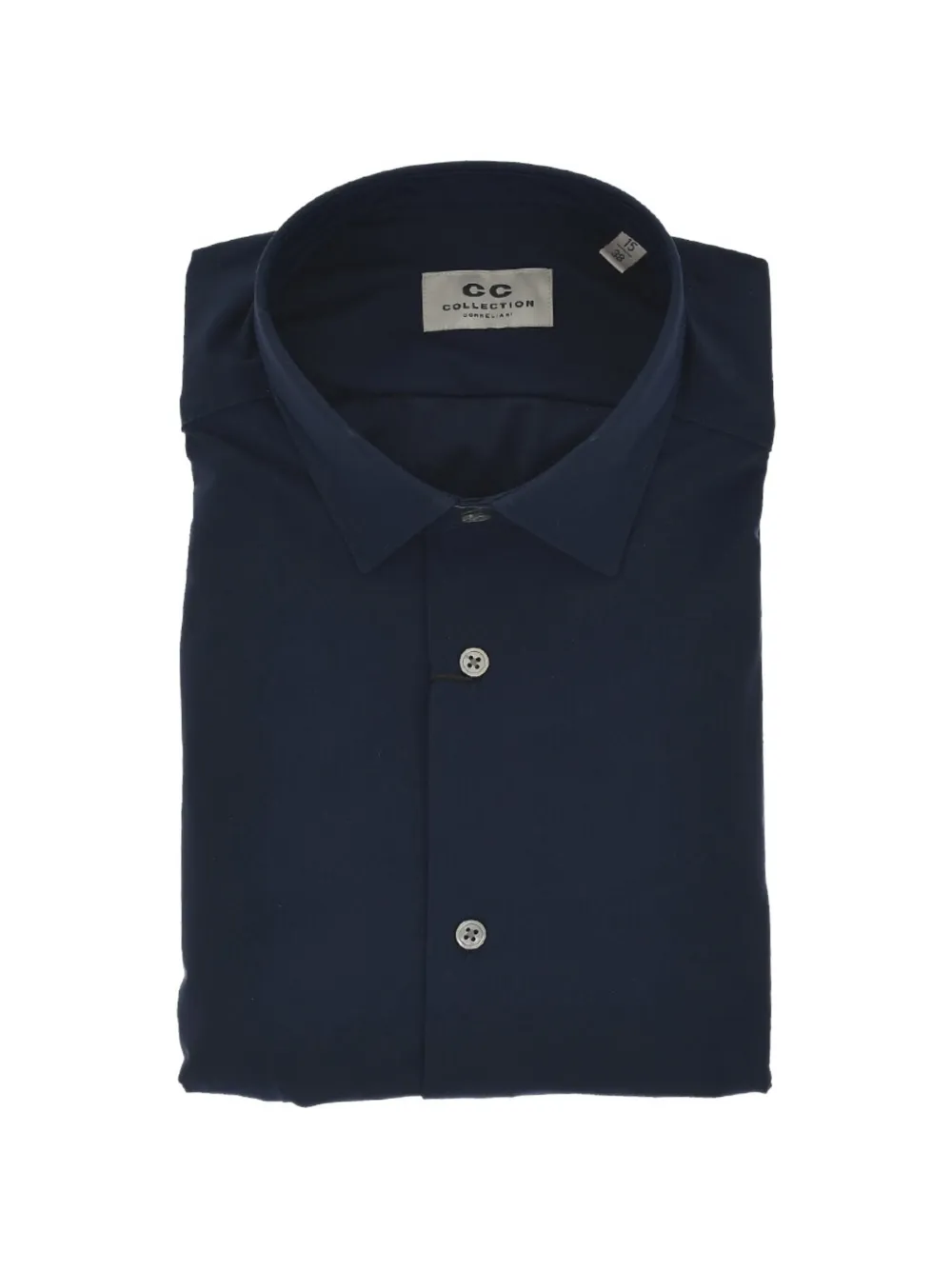 Corneliani spread-collar button-up shirt | Blue | Image 1
