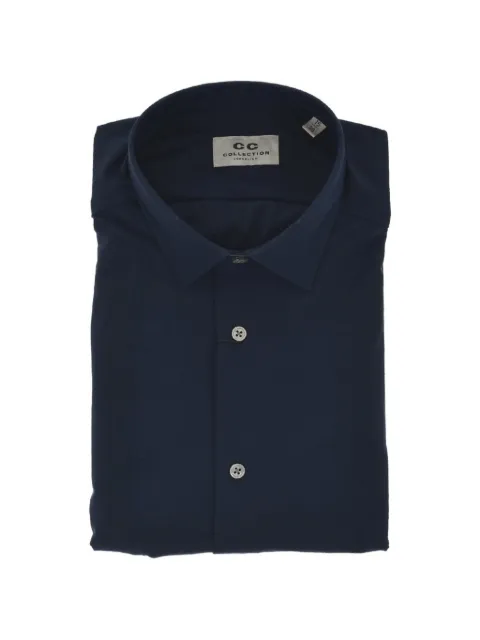 Corneliani spread-collar button-up shirt