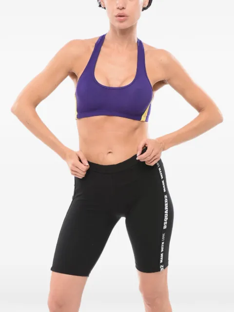 DSQUARED2 Icon logo-band sports bra