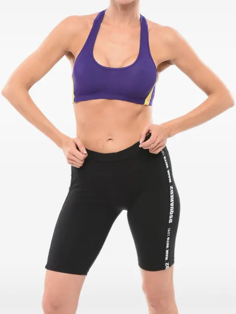 DSQUARED2 Icon logo-band sports bra