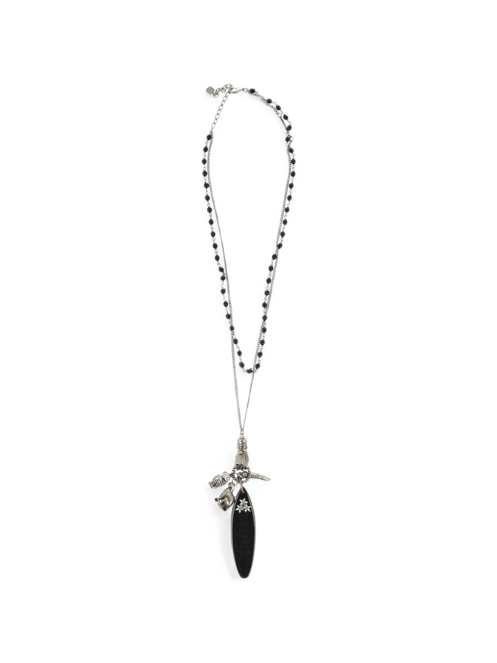 DSQUARED2 D2 Surf charm necklace | plateado | Image 1