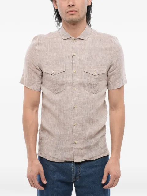 Corneliani Saharan short-sleeve shirt