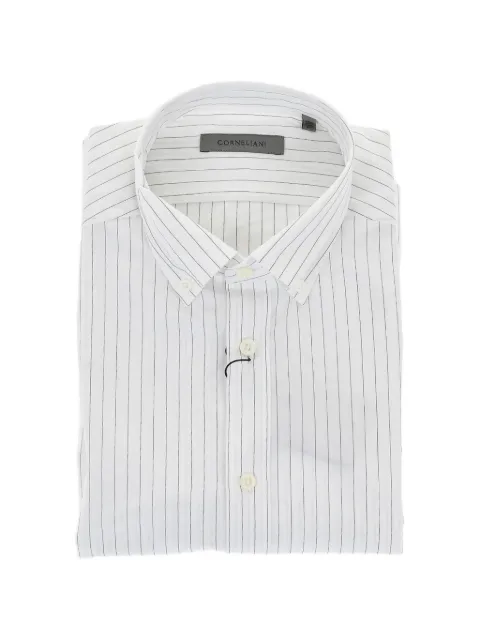 Corneliani striped button-down shirt