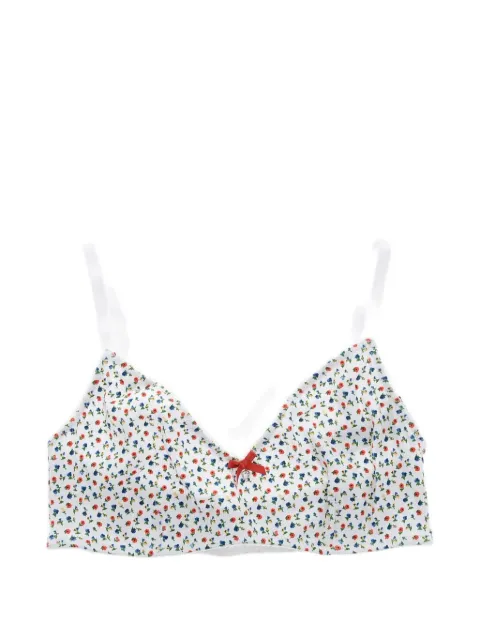 DSQUARED2 floral-print bra
