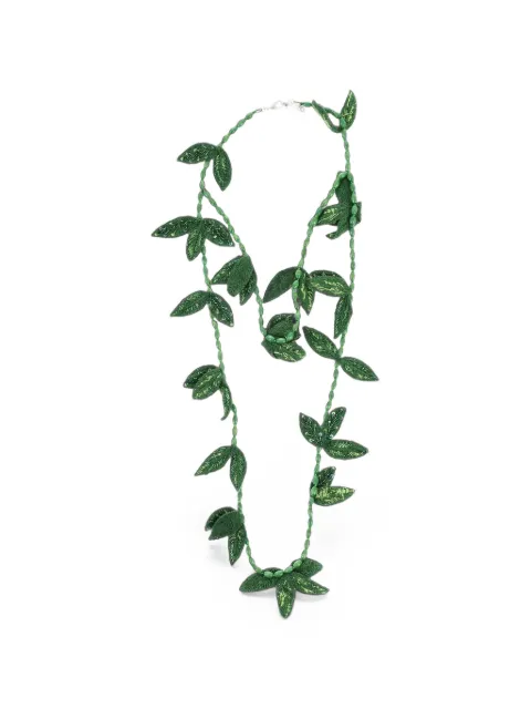 DSQUARED2 botanical sequin necklace
