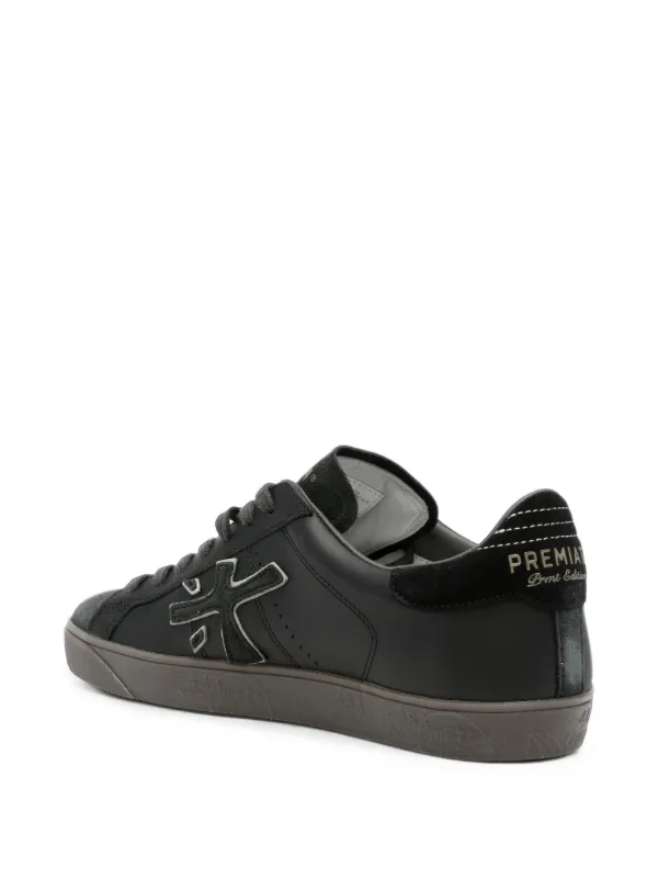 Premiata Steven 8484 logo-patch Sneakers | Black | FARFETCH