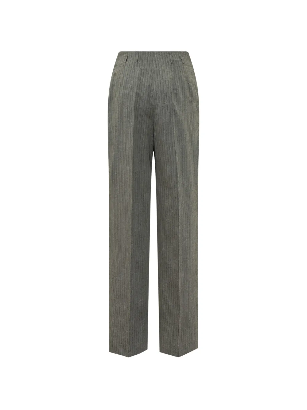 Alberta Ferretti Pantalon met krijtstreep Grijs