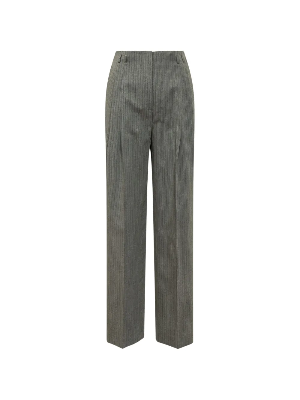 Alberta Ferretti Pantaloni sartoriali gessati - Grigio