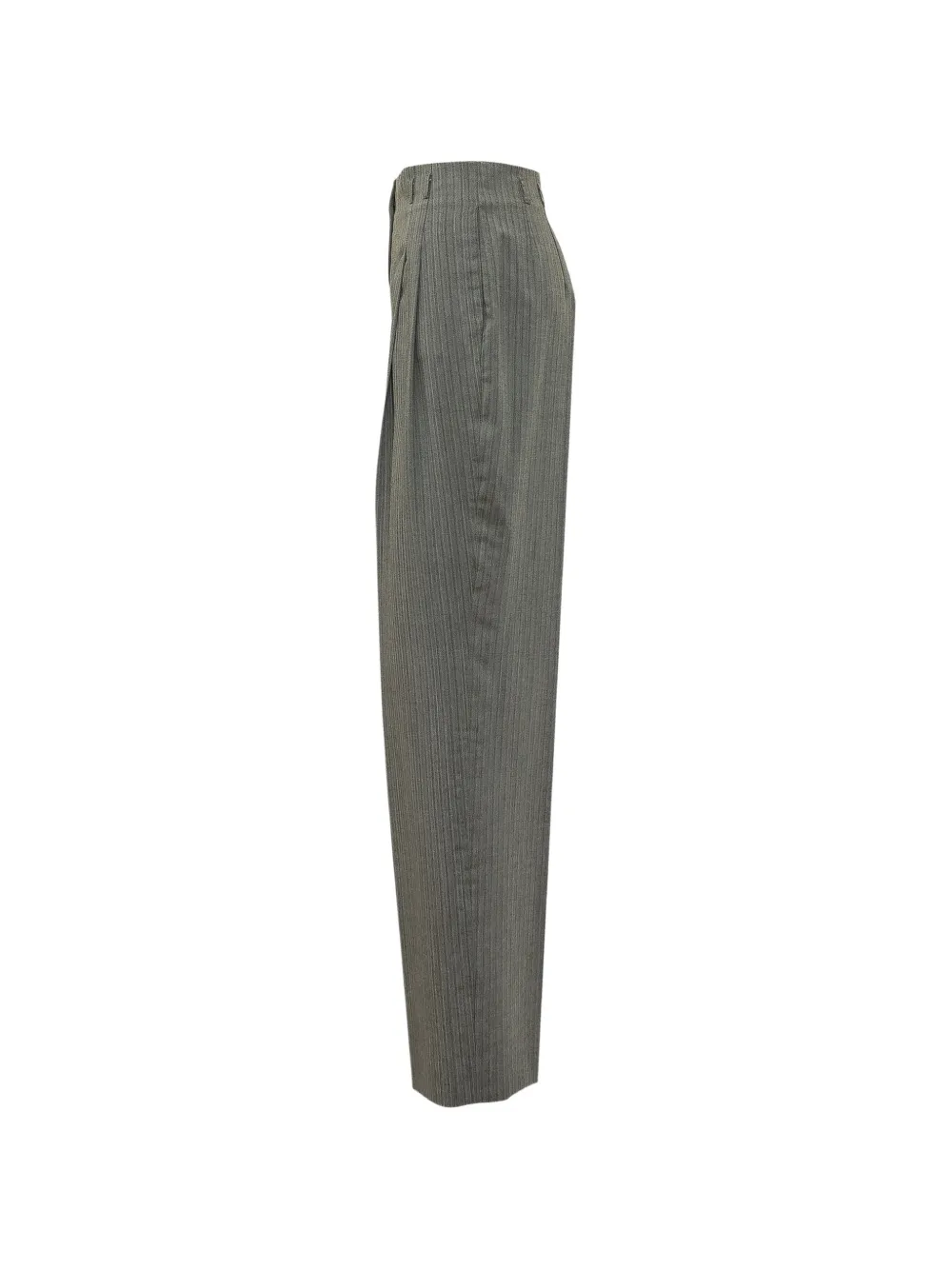Alberta Ferretti Pantalon met krijtstreep Grijs