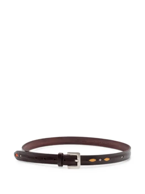Orciani embellished leather belt