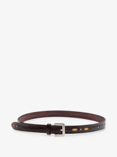 Orciani embellished leather belt
