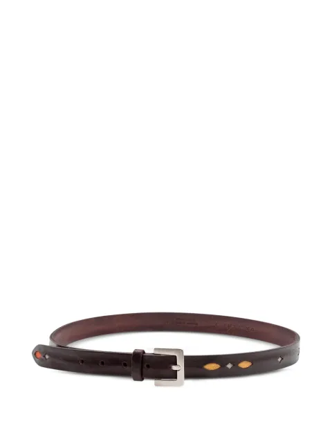 Orciani embellished leather belt
