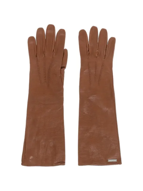 DSQUARED2 Opera leather gloves