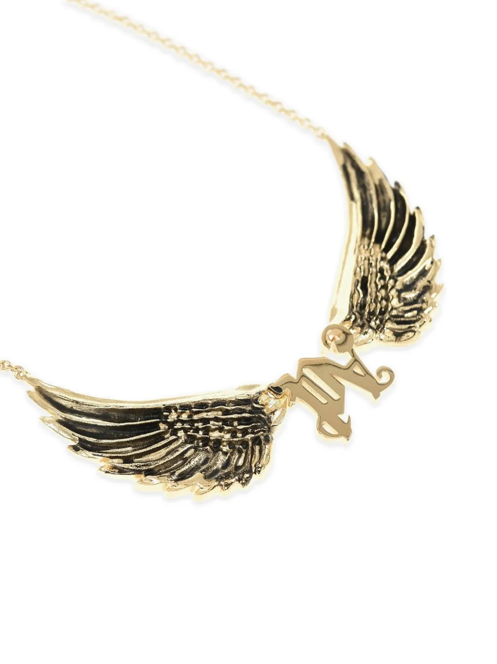 Palm Angels Wings Monogram necklace