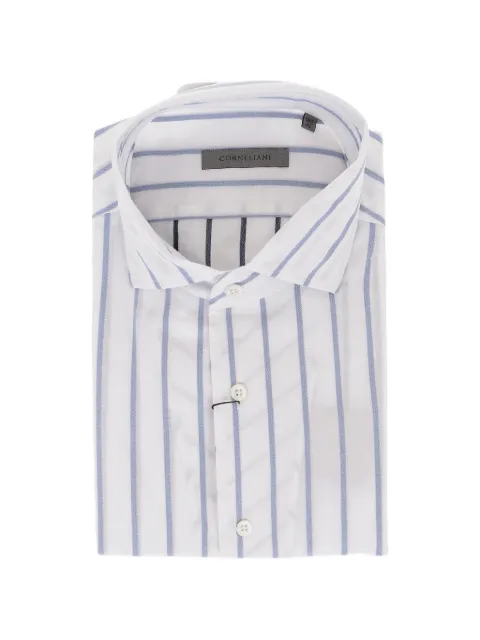 Corneliani striped cotton shirt
