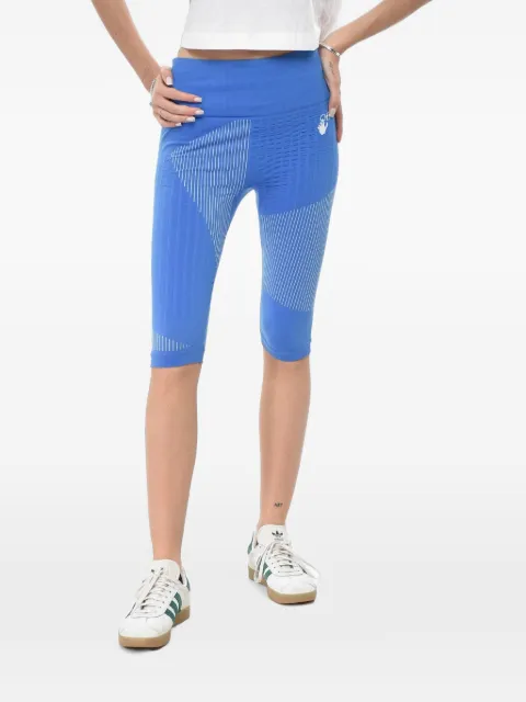 Off-White logo-print cycling shorts