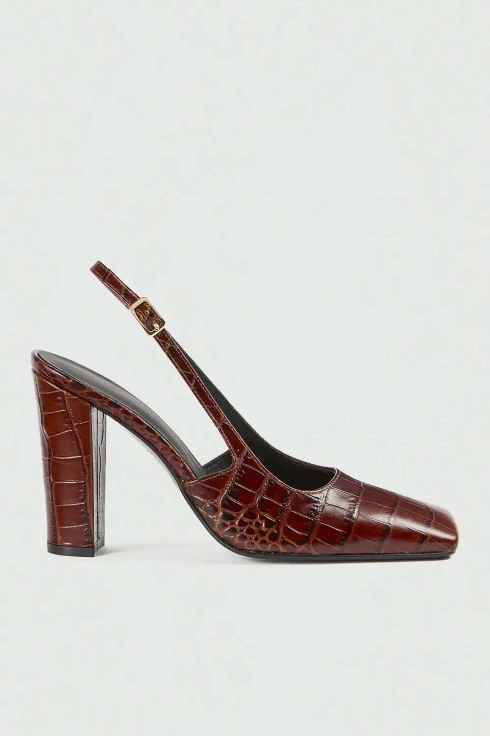 Liviana Conti Laisa leather slingback pumps