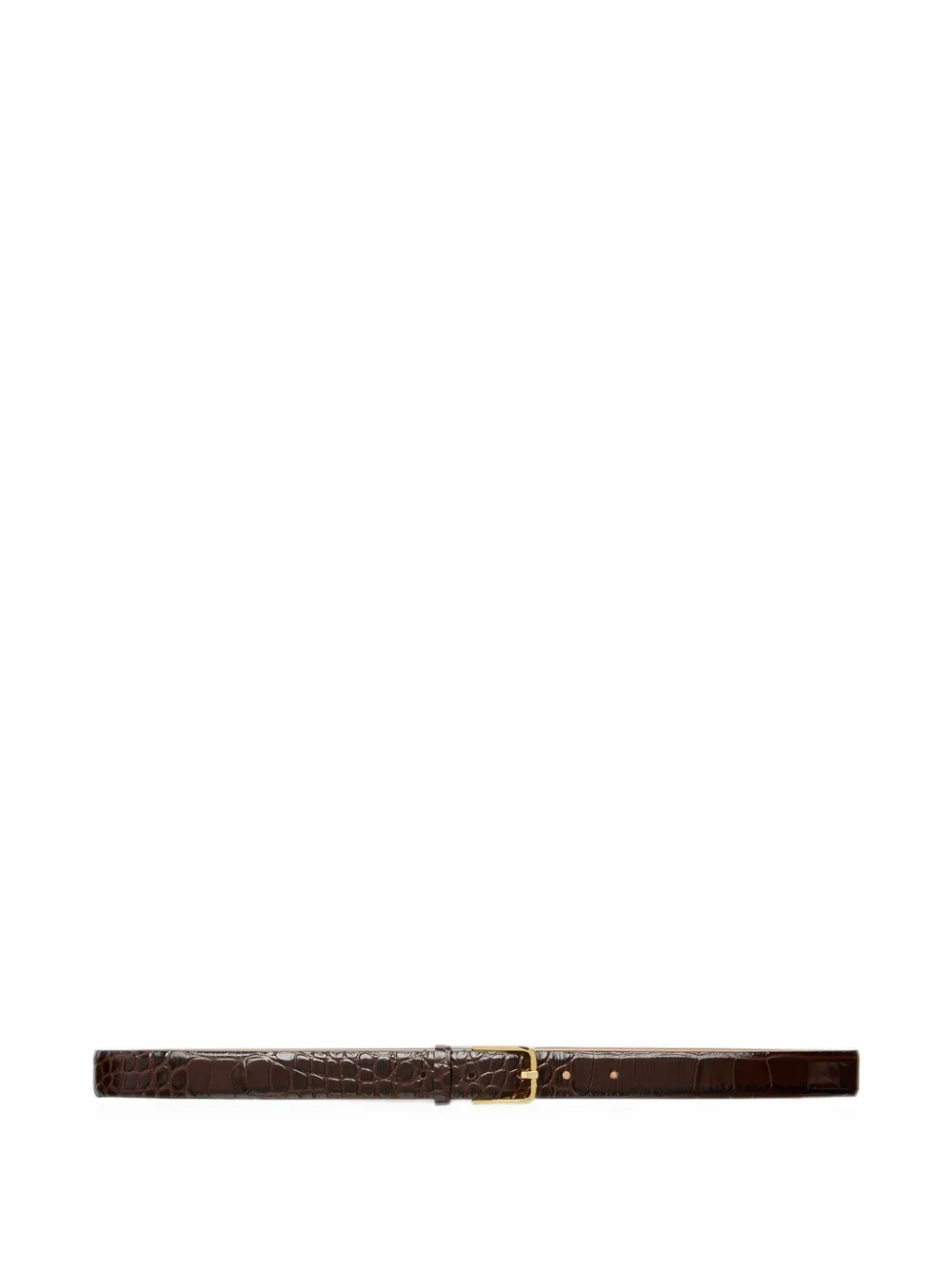 Liviana Conti Octavia croc-effect leather belt