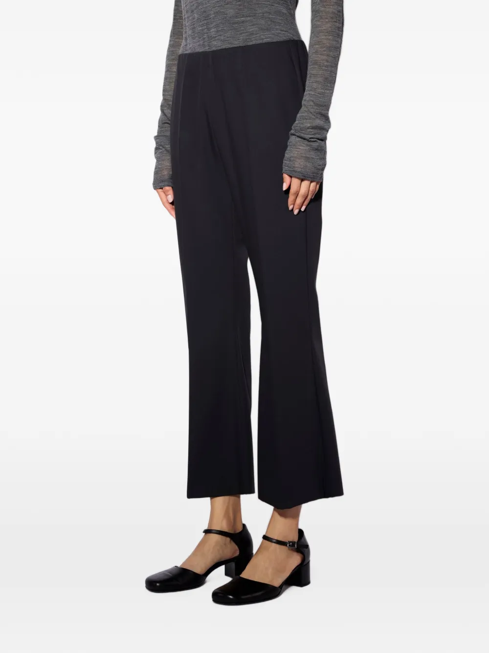 Liviana Conti elasticated-waistband cropped trousers