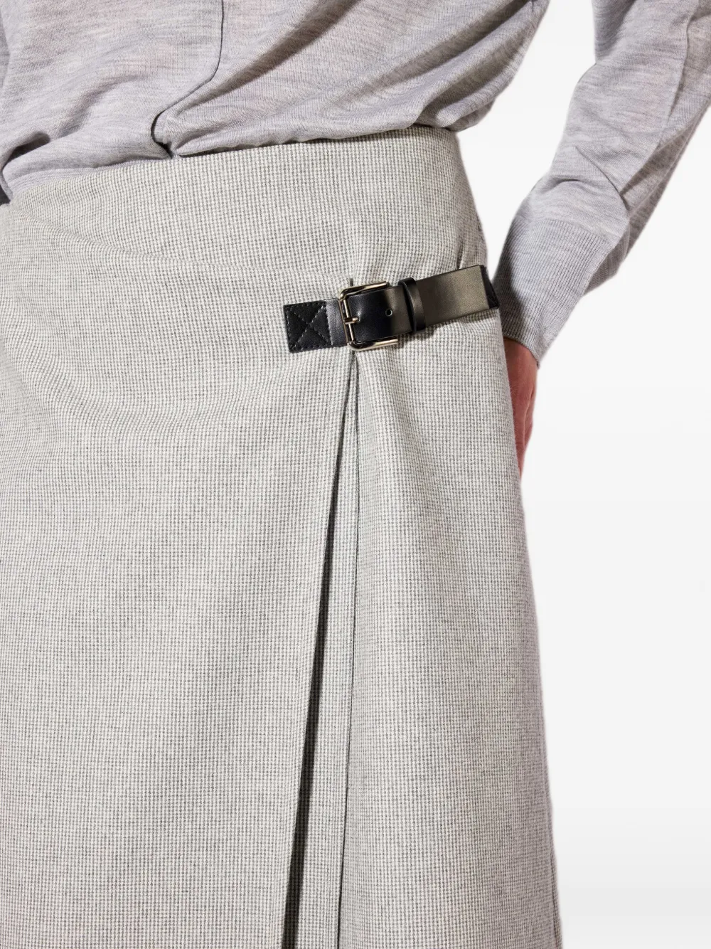 Liviana Conti Asymmetrische rok Grijs