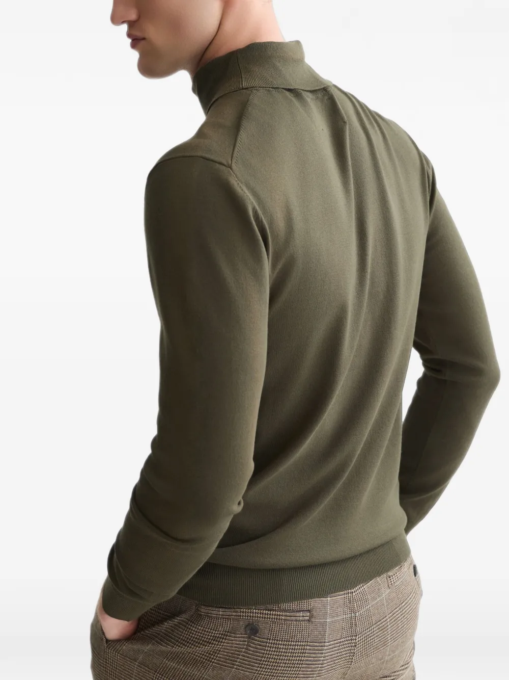Scotch & Soda Coltrui met geborduurd logo Groen