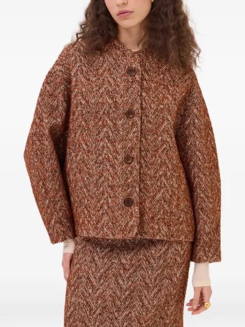 Ottod'Ame herringbone button-up jacket