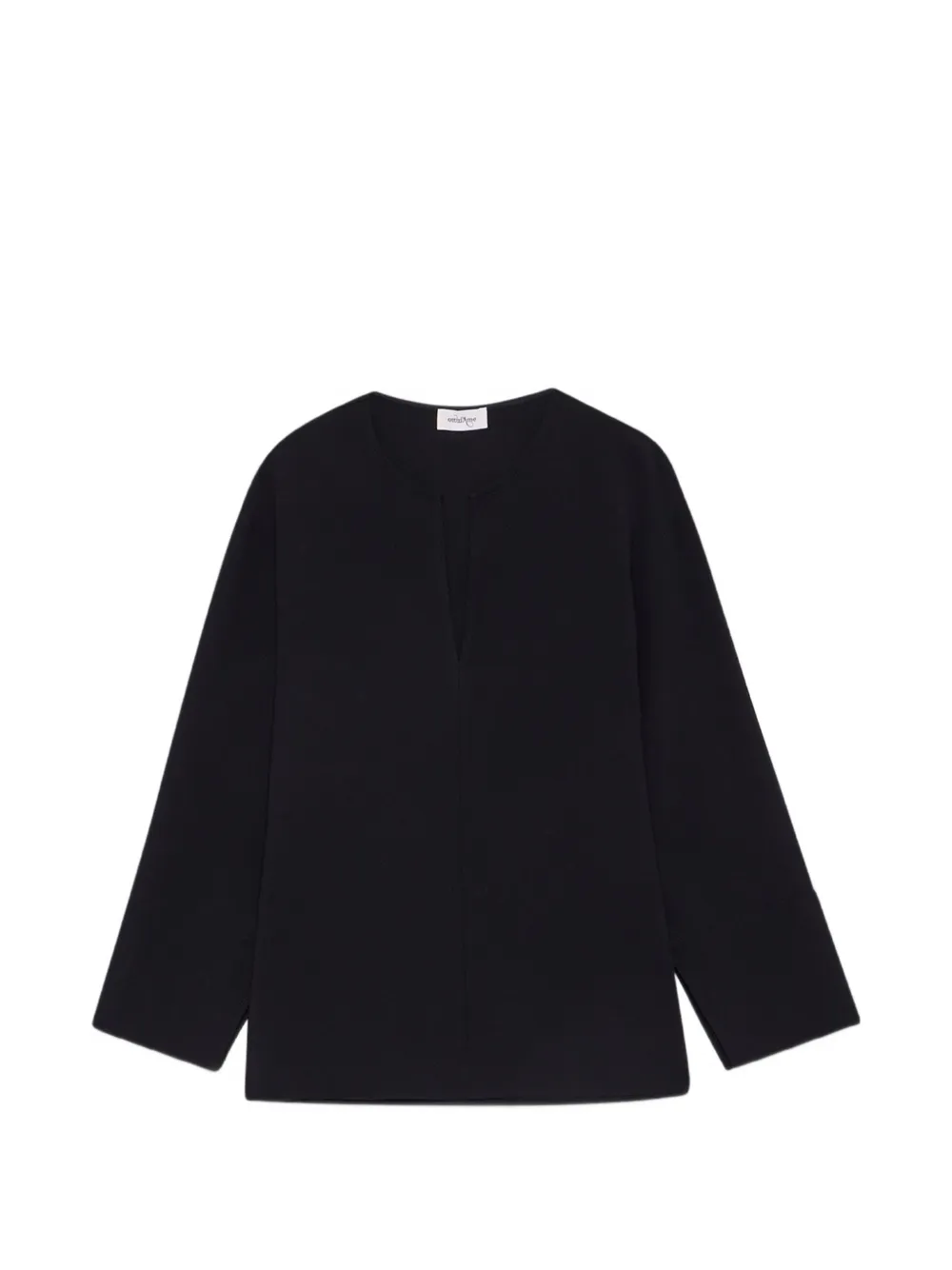 Ottod'Ame V-neck long-sleeve blouse