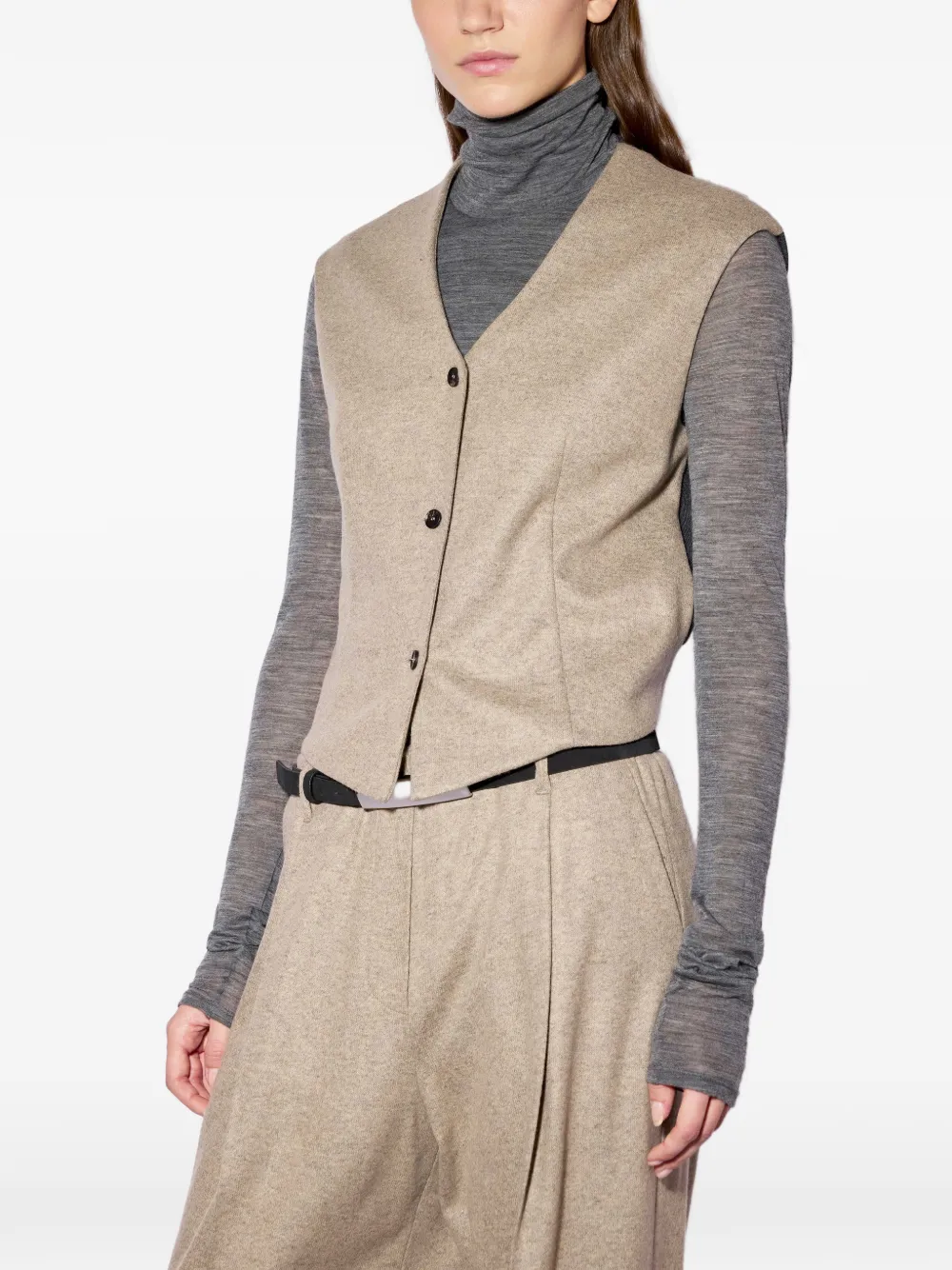 Liviana Conti Cooper button-up waistcoat